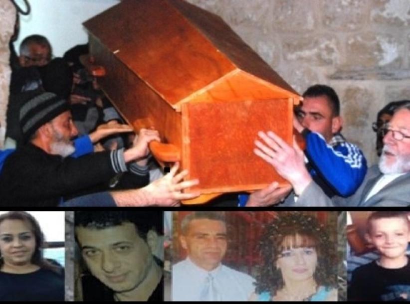 عكا: أكثر من 10 آلاف يشيعون جثامين قتلى إنهيار المبنى