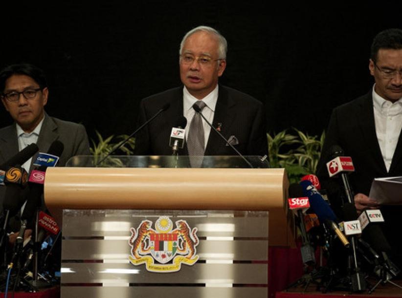 رئيس وزراء ماليزيا: الطائرة سقطت في المحيط الهندي