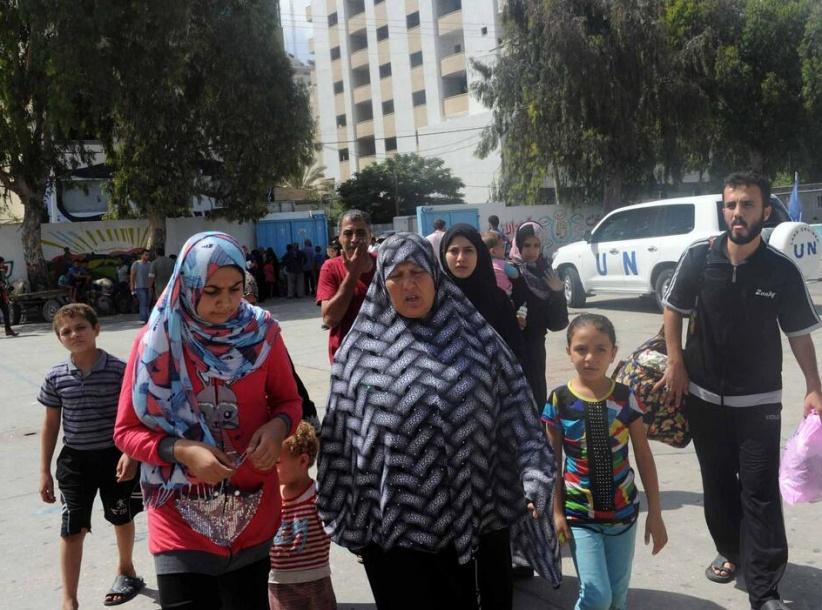 الأمم المتحدة: عدد النازحين في غزة بلغ 40 ألفا