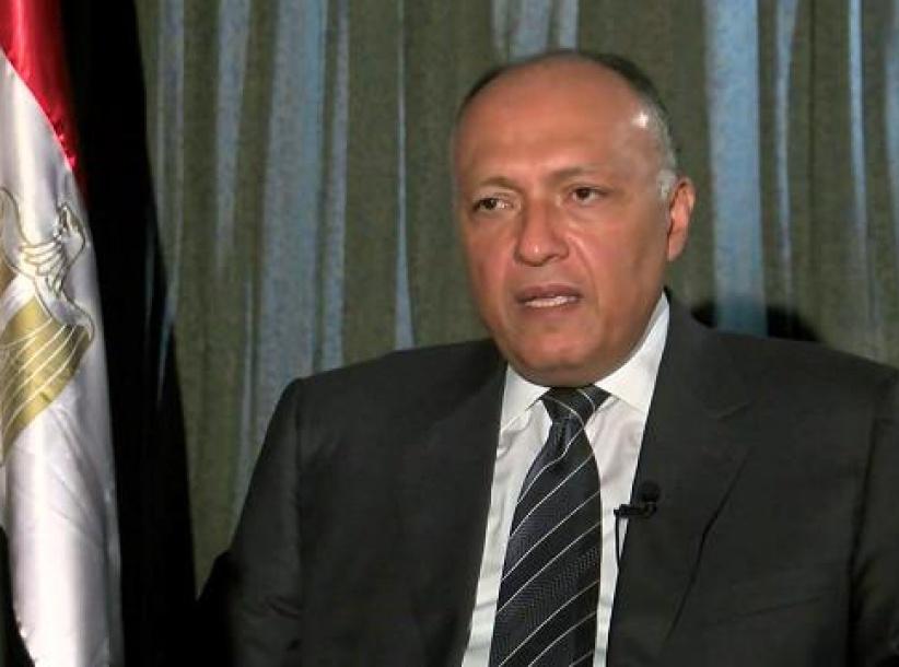 وزير الخارجية: مصر لا تعتزم تعديل مبادرتها لوقف اطلاق النار في غزة