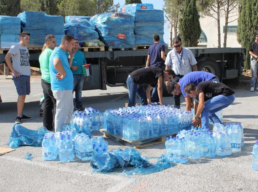 حملة قافلة الحياة : تطلق قافلتها الثانية الى غزة