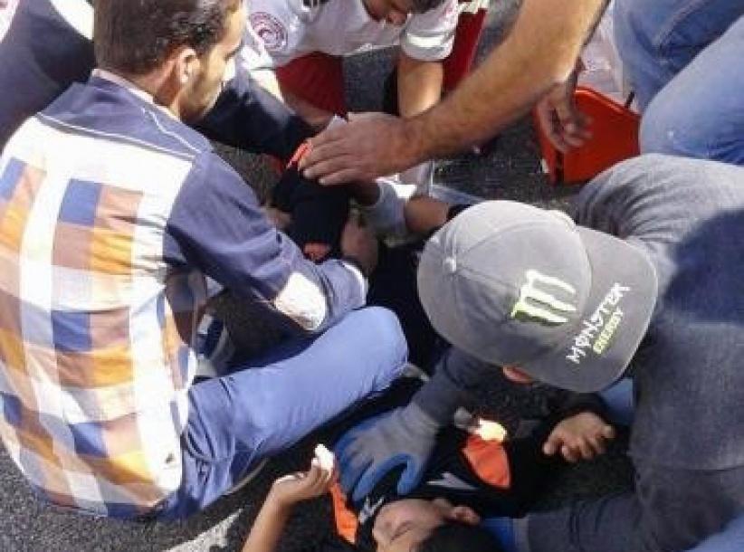 اصابة طفل في حادث دهس غرب بيت لحم