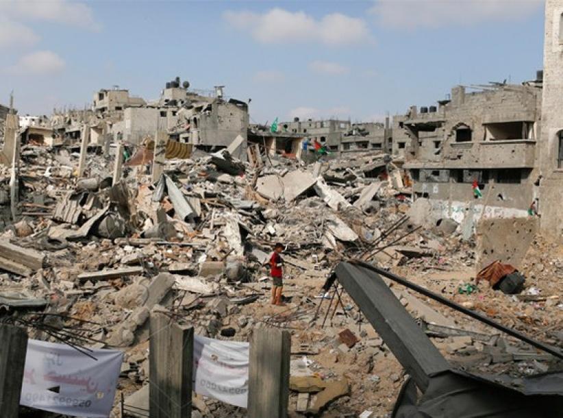 الشيخ: بدء دخول مواد بناء للمشاريع القطرية المعتمدة بغزة