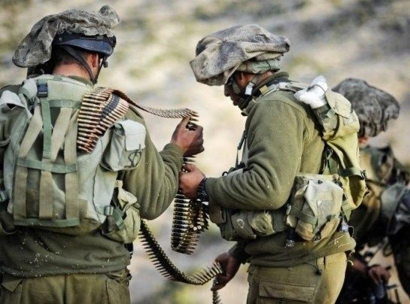 مناورات عسكرية بالذخيرة الحية جنوب غرب جنين