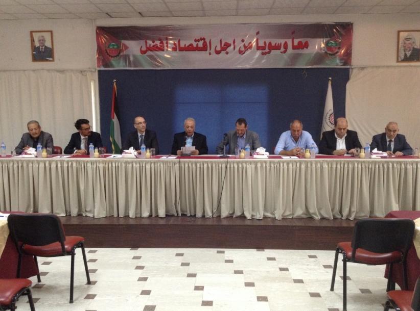 غرفة تجارة وصناعة محافظة غزة تستقبل وفد إيطالي