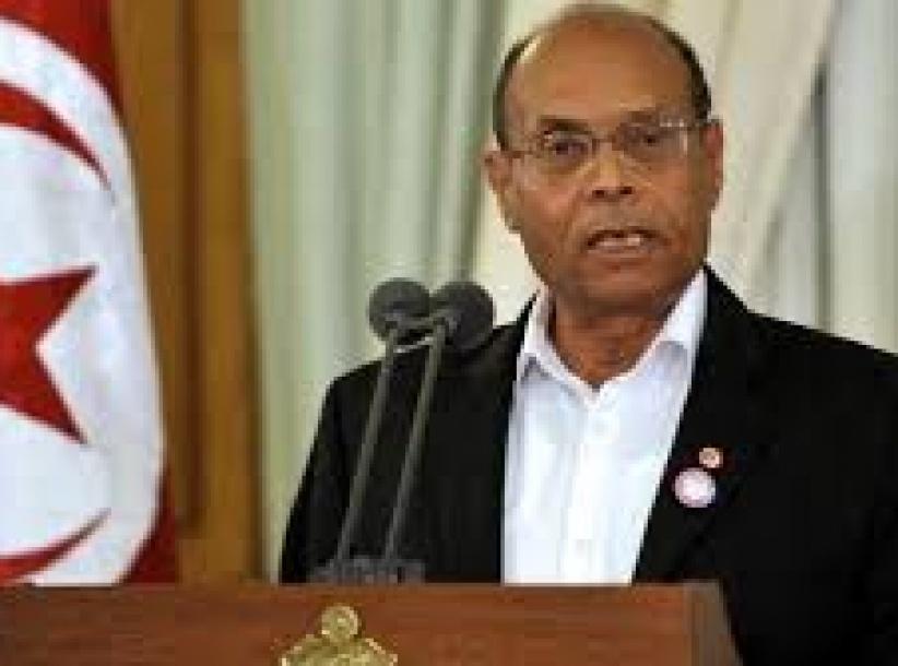 المرزوقي يصل باريس ويؤكد مشاركته بأسطول الحرية القادم