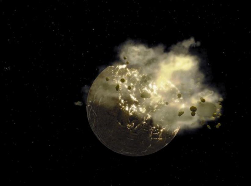 نظرياً: ماذا يحدث إذا تم نسف القمر؟!