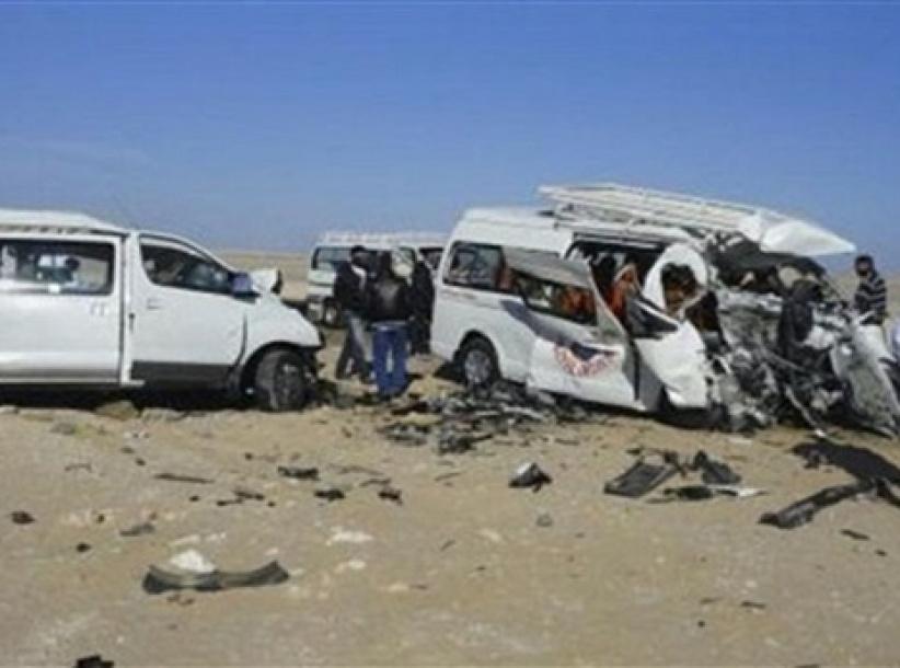 إصابة 10 أشخاص في حادث سير على طريق عيون الحرامية برام الله