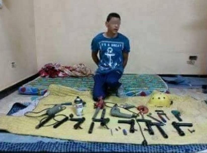 اتهام فتى في مصر بتصنيع أسلحة نارية