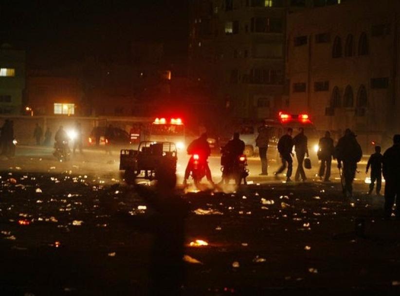 تفجير6 عبوات ناسفة في مركبات شمال مدينة غزة