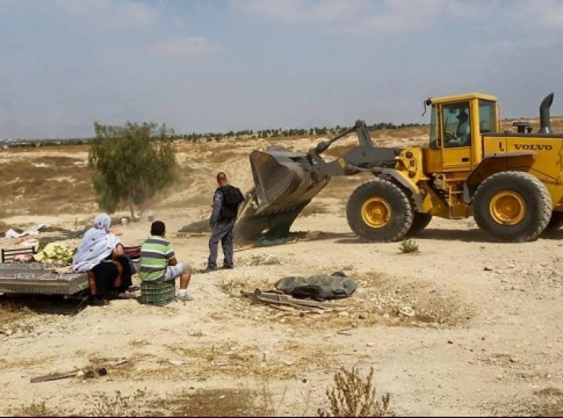 تقرير إسرائيلي: ارتفاع حاد بهدم المباني والتجريف بالنقب