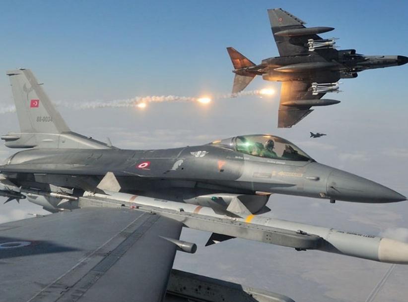 مقاتلات تركية تقصف مواقع لـ