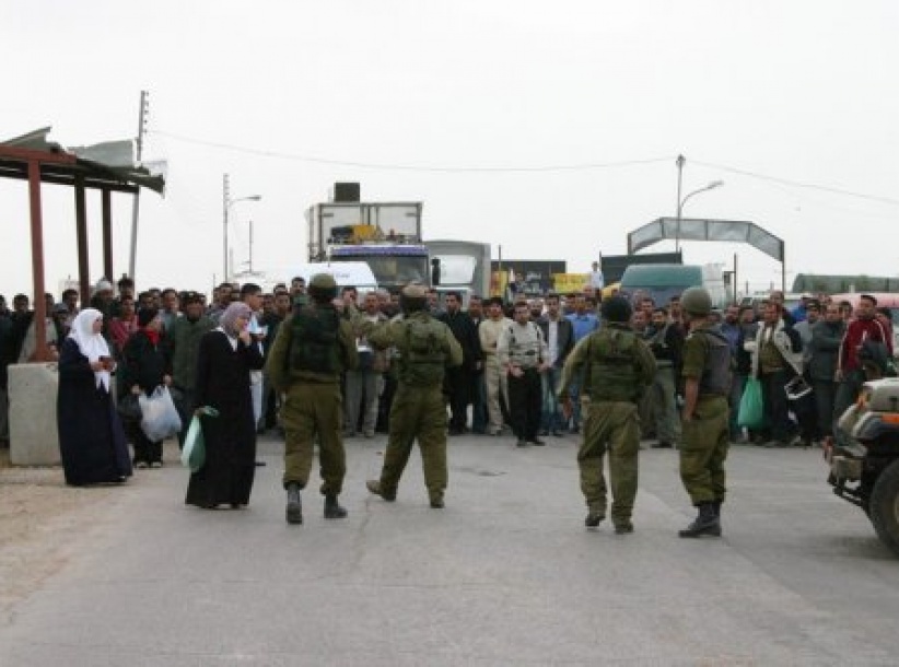 اجراءات مشددة على حاجز بيت لحم الشمالي