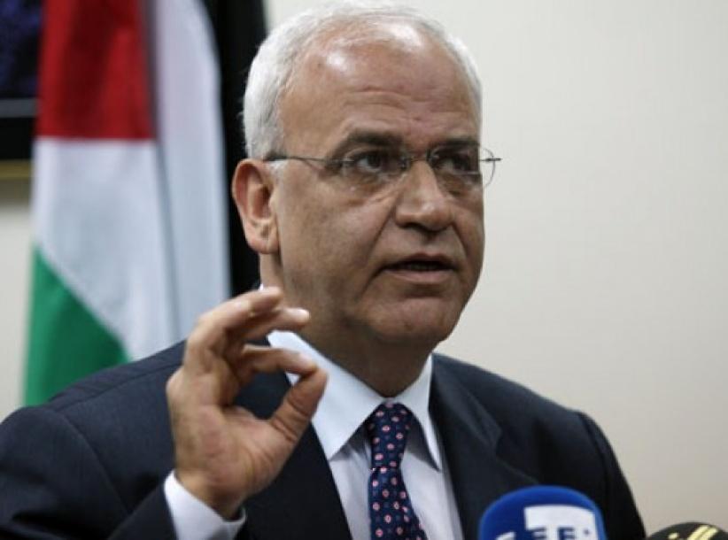 عريقات يطالب العالم بالتدخل لإنهاء الاحتلال