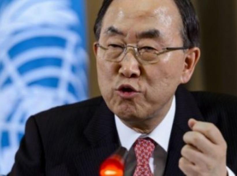 كي مون يطالب اسرائيل باجراء 'تحقيق سريع وشفاف' في الأحداث الأخيرة