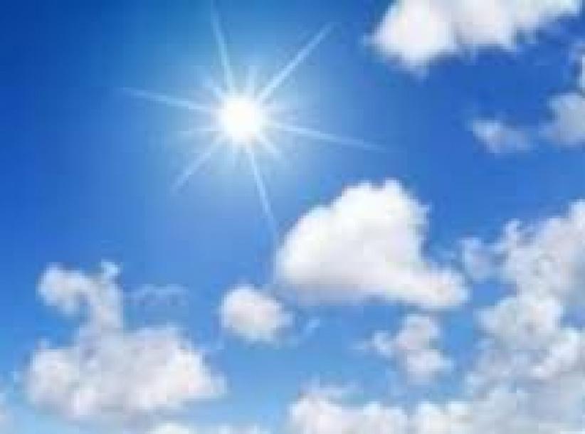 حالة الطقس: ارتفاع على درجات الحرارة مع بقائها ادنى من معدلها السنوي