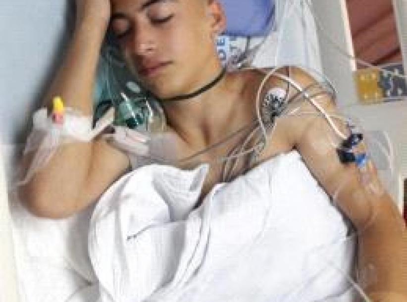 استئصال طحال طفل مقدسي بعد اصابته برصاص الاحتلال