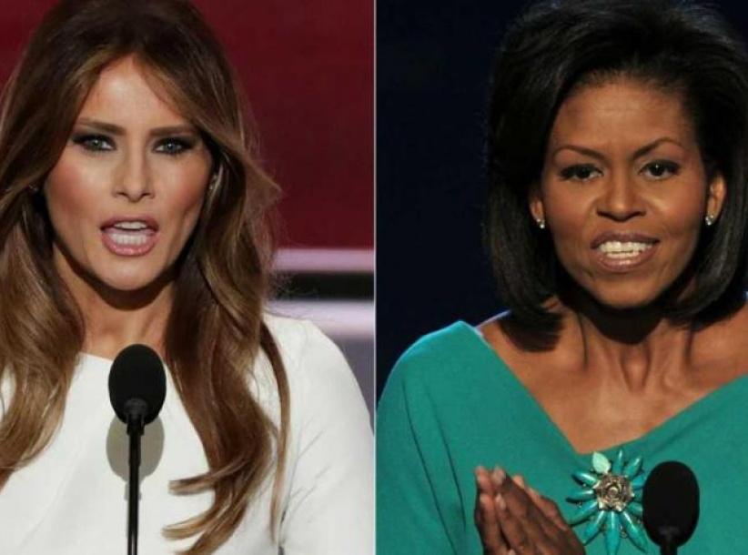 ميلانيا وميشال.. اختلاف 