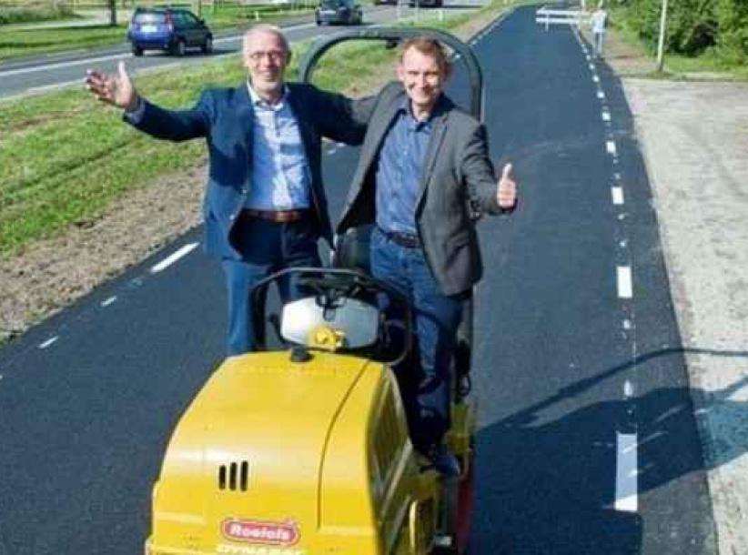 هولندا تدور النفايات لتعبيد الطرق!