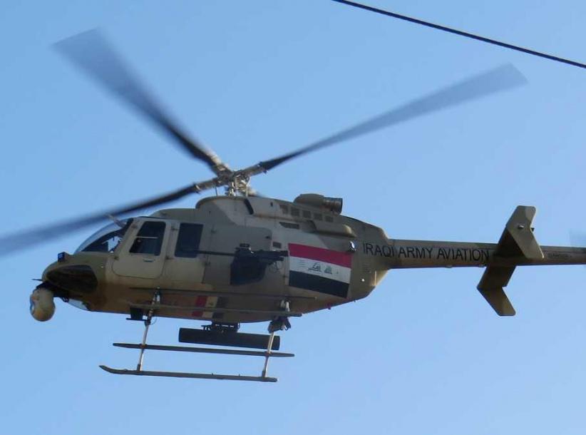 مقتل 3 طيارين بتحطم مروحية عراقية