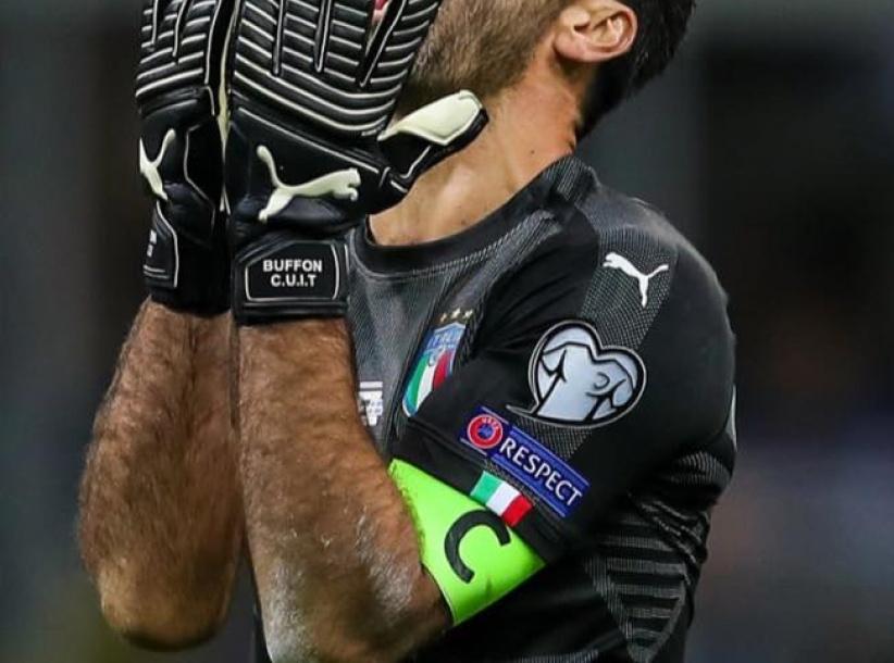 إيطاليا تتعادل مع السويد وتغيب عن المونديال