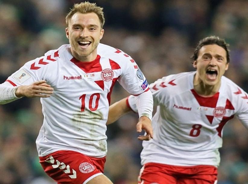 الدنمارك تسحق إيرلندا وتحصد تذكرة التأهل إلى مونديال روسيا