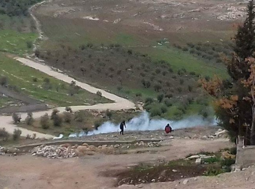 اصابة شاب برصاص الاحتلال في تقوع شرقي بيت لحم