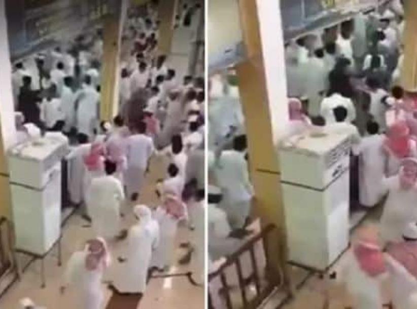 شاهد| مضاربة جماعية داخل مدرسة بمكة وإصابة عدد من الطلاب.. والمتحدث الرسمي يعلق!