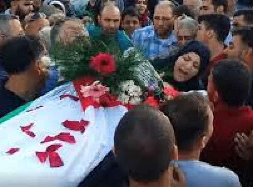 تشييع جثمان الشهيد محمد موسى في بلدة دير بلوط