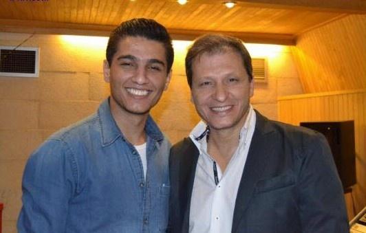 بالصور: محمد عساف يسجل اغنية جديدة من كلمات الشاعر نزار فرنسيس