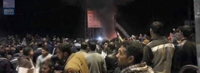 التظاهرات احتجاجاً على أزمة الكهرباء تمتد لوسط قطاع غزة