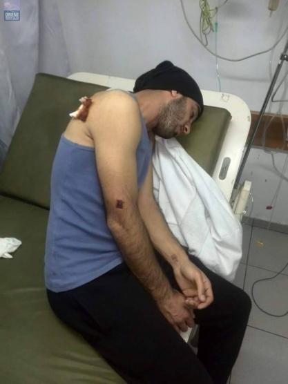 اصابة شاب بالرصاص في الخضر