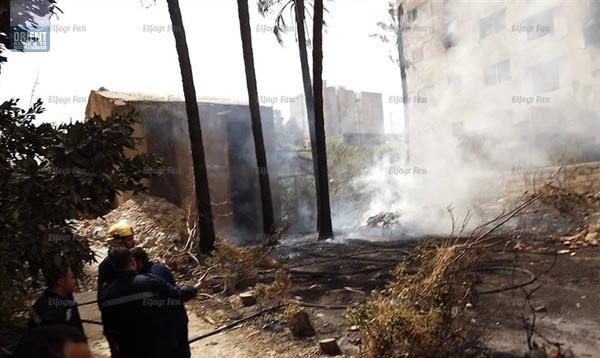 بالصور - حريق في فيلا عادل إمام