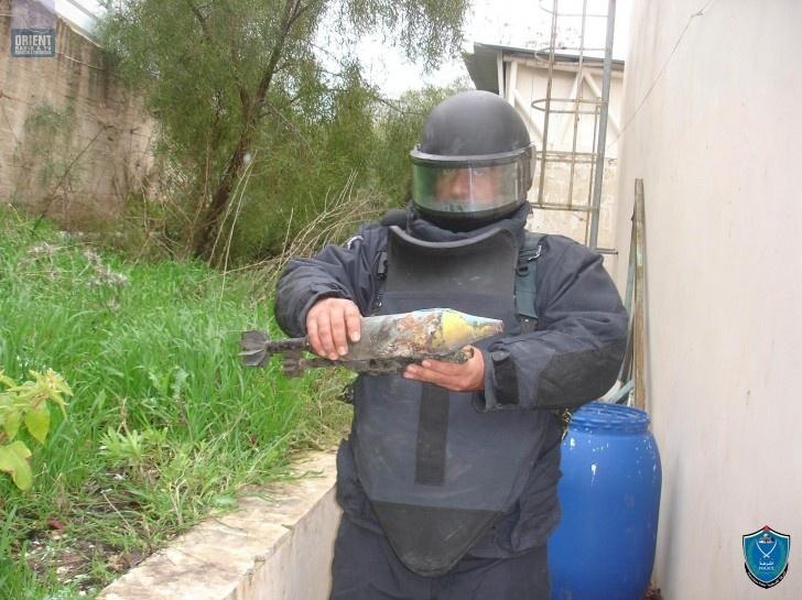 الشرطة تتلف جسما مشبوه في جنين