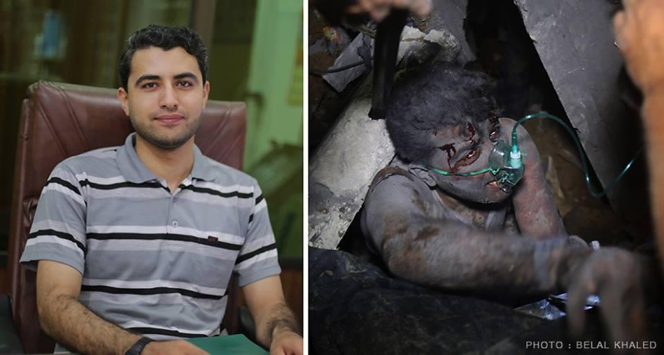 فلسطيني نجا من قصف منزله خلال حرب غزة يستعد لنيل