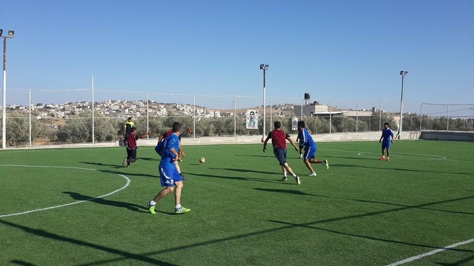افتتاح ملعب الجدار في قرية دار صلاح