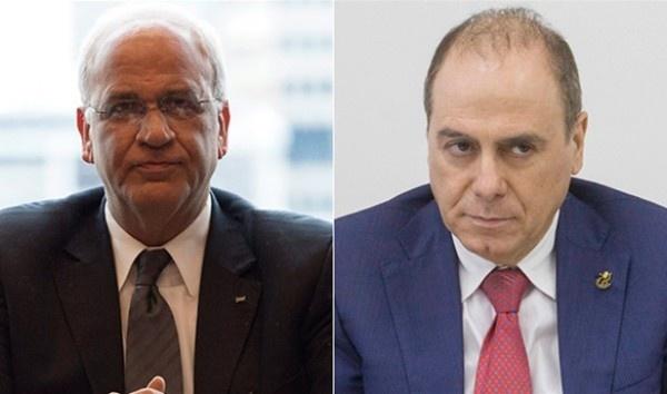 لقاء سري بين عريقات وشالوم في احد الفنادق بالعاصمة المصرية القاهرة