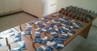 ضبط مواد مخدرة في جنين واعتقال المتهم