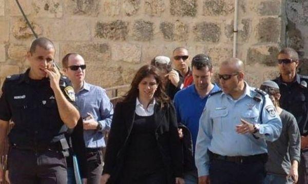 نائبة وزير الخارجية الإسرائيلية تهذي: أحلم برفع علم إسرائيل على الأقصى
