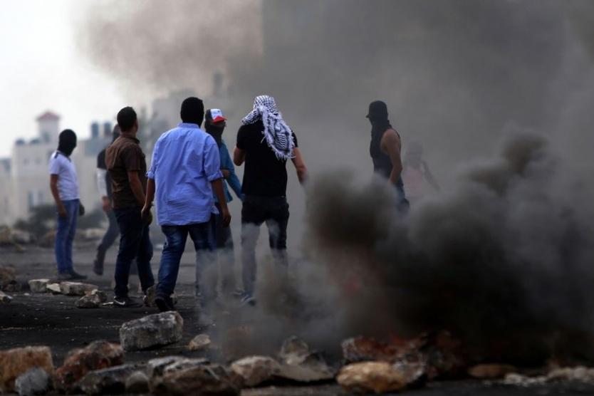 إصابات واعتقال شاب بمواجهات رام الله