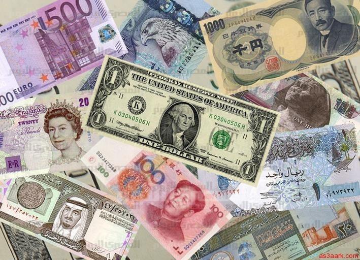 أسعار صرف العملات مقابل الشيقل