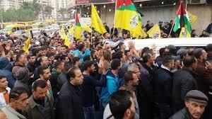 تشييع جثماني الشهيدين أبو العيش ومناصرة في قلنديا