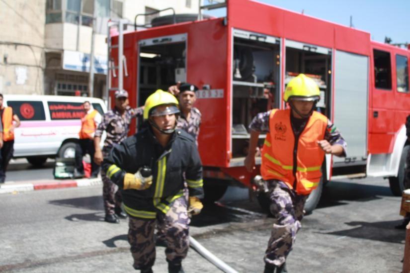 (مُحدّث بالفيديو) وفاة طفل جراء احتراق منزل عائلته في بيت لحم