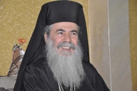 البطريرك ثيوفيلوس الثالث: نصلي من أجل إيجاد حل عادل للقضية الفلسطينية