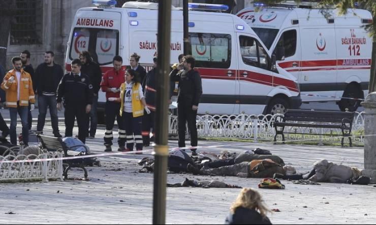 عشرة قتلى و15 جريحا في انفجار اسطنبول