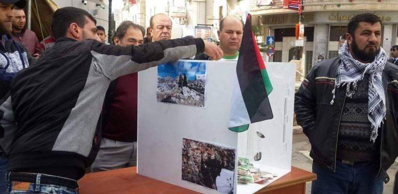 حملة بناء منزل الشهيد الحلبي تجاوزت نصف مليون شيقل