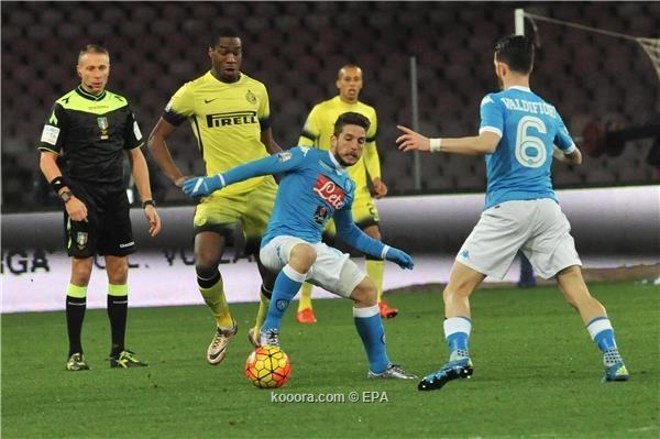إنتر ميلان إلى قبل نهائي كأس إيطاليا بثنائية في شباك نابولي
