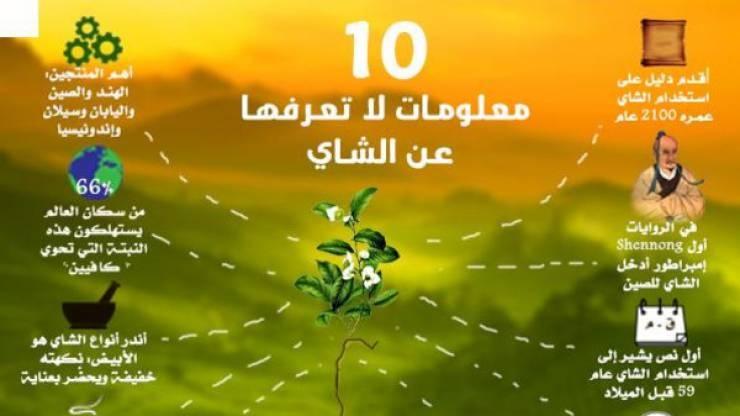 10 معلومات لا تعرفها عن الشاي!