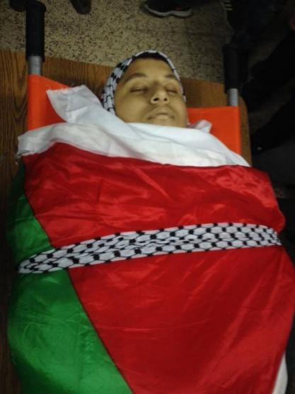 الشهيد محمد لحق بجده الشهيد بعد 14 عاما