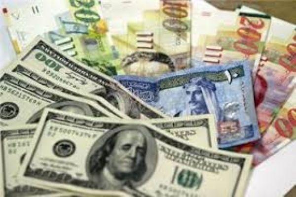 أسعار صرف العملات مقابل الشيقل